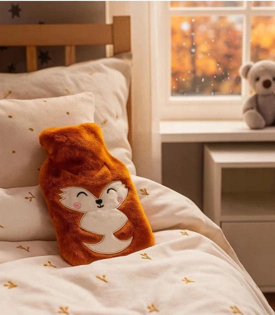 Грілка гумова Altom Design у плюшевому чохлі Plush Fox 1 л (17080011439) - Фото 3 Грілка гумова Altom Design у плюшевому чохлі Plush Fox 1 л (17080011439) - изображение 3