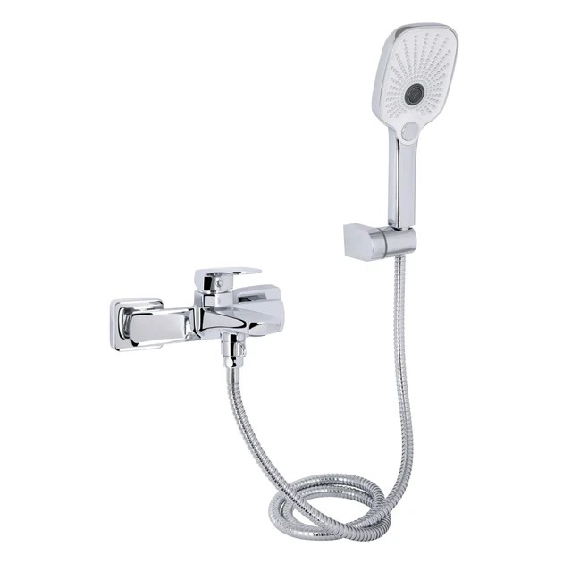 Смеситель для ванны Qtap Tern c душевым гарнитуром QTTER259CRM47586 Chrome - изображение 2