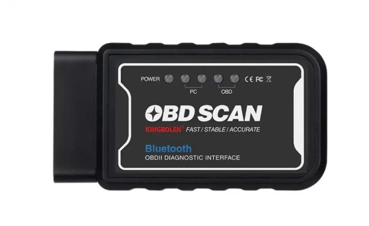 Автосканер Kingbolen ELM327 OBD-II (OBD2) Bluetooth-адаптер для диагностики PIC18F25K80 FW V1.5 Full - изображение 3