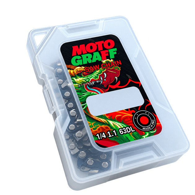 Ланцюжок для сучкорізу MOTOGRAFF 63зв 1/4шаг 1.1 мм товщина - Фото 3 Ланцюжок для сучкорізу MOTOGRAFF 63зв 1/4шаг 1.1 мм товщина - зображення 3
