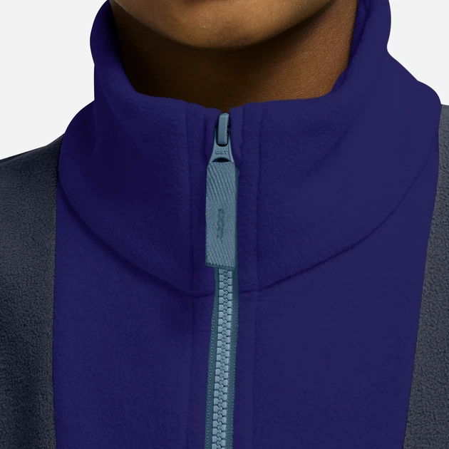 Подростковый теплый свитшот на флисе Jack Wolfskin Colorblock Taunus A65935_C0711 152 см Синий (4064886775649) - Фото 5 Подростковый теплый свитшот на флисе Jack Wolfskin Colorblock Taunus A65935_C0711 152 см Синий (4064886775649) - изображение 5