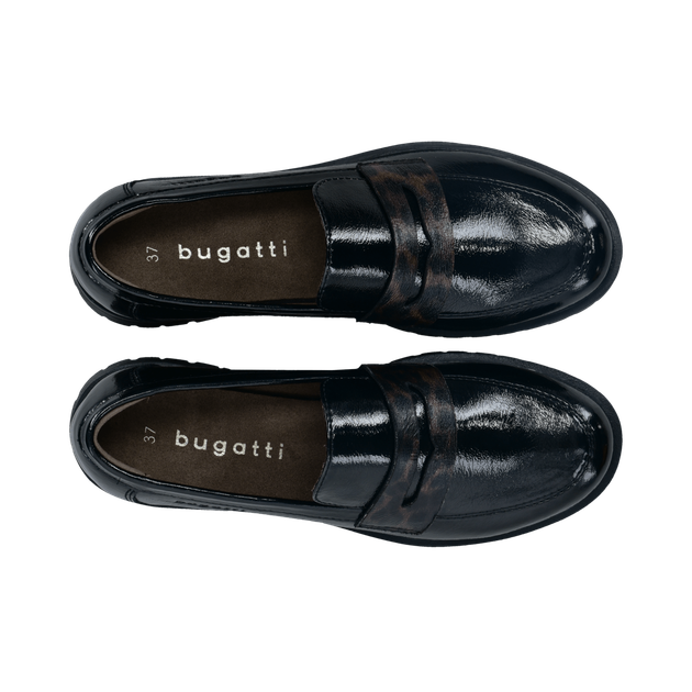 Жіночі туфлі лофери BUGATTI 435-A9566-5769/1082 чорні 39 - Фото 6 Жіночі туфлі лофери BUGATTI 435-A9566-5769/1082 чорні 39 - зображення 6