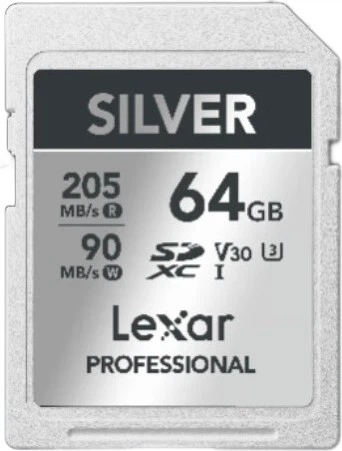 Карта пам'яті Lexar Gold SDXC 64GB UHS-I U3 V30 - Фото 1 Карта пам'яті Lexar Gold SDXC 64GB UHS-I U3 V30 - зображення 1