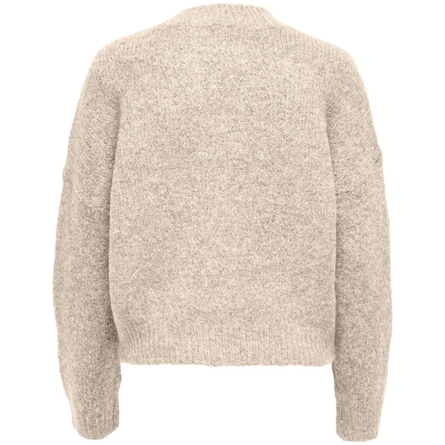 Кардиган ONLZOEY L/S V-NECK CARDIGAN KNT NOOS ONLY 15215618-Whitecap Gray MELANGE XS Білий (5715913359699) - зображення 2