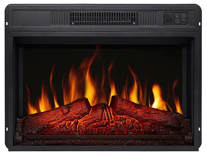 Электрокамин для дома ArtiFlame 1800 Вт камин электрический встроенный с эффектом пламени звук огня широкое панорамное стекло термостат от 17 до 27 градусов датчик открытого окна пульт таймер до 6 часов - изображение 7