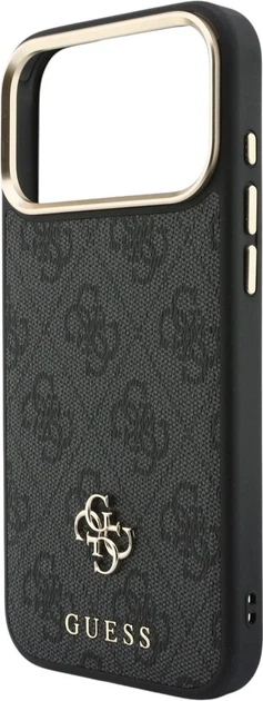 Etui na smartfon Apple iPhone 18 Pro Max/17 Pro Max Guess 4G z portfelem Magsafe Black (GUBPHCP18XP4SM44CK) - obraz 6