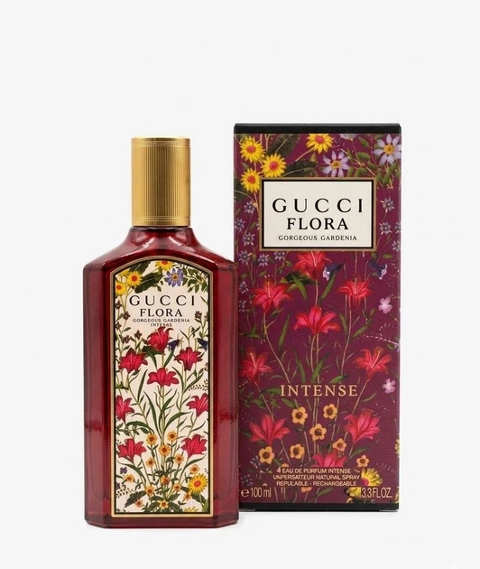 Парфумована вода для жінок Gucci Flora Gorgeous Gardenia Intense 100 мл - Фото 1 Парфумована вода для жінок Gucci Flora Gorgeous Gardenia Intense 100 мл - зображення 1