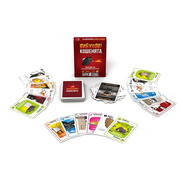 Игра настольная Rozum Взрывные котята (R124UA) - изображение 3