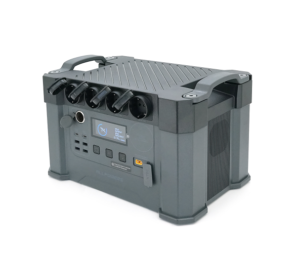 Зарядна станція ALLPOWERS S2000 Pro APP Control, Wi-Fi, Bluetooth, 2400W, 1451Wh LiFePO4 3500Cycles, MPPT 650w max, CAR port, DC1 - Фото 2 Зарядна станція ALLPOWERS S2000 Pro APP Control, Wi-Fi, Bluetooth, 2400W, 1451Wh LiFePO4 3500Cycles, MPPT 650w max, CAR port, DC1 - зображення 2