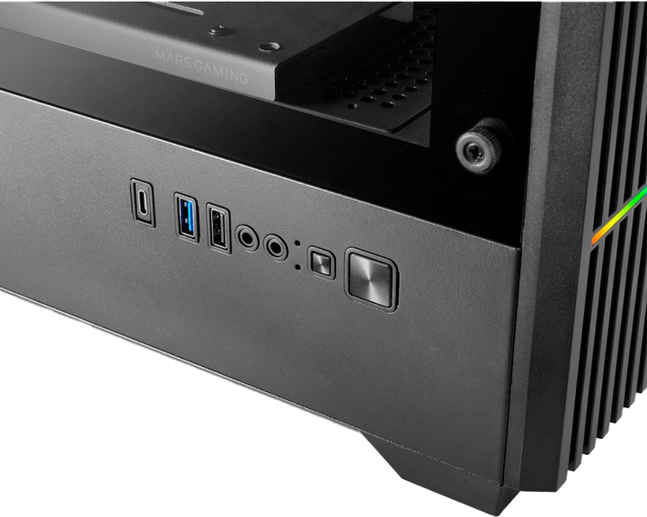Корпус Tacens Mars MC-QUANTUM Black (TACMARS-MCQUANTUM) - зображення 2
