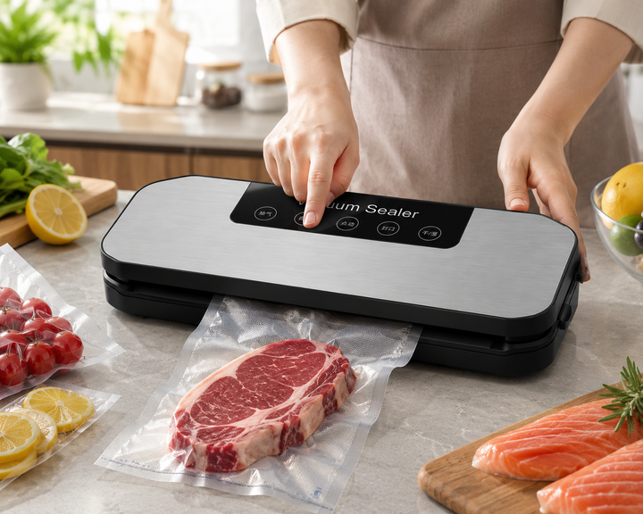 Вакууматор для продуктов sealing machine AND LY-1203 / Вакуумный упаковщик 400 Вт с сенсорным управлением 30см - Фото 2 Вакууматор для продуктов sealing machine AND LY-1203 / Вакуумный упаковщик 400 Вт с сенсорным управлением 30см - изображение 2