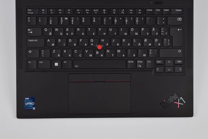 Ультрабук Lenovo ThinkPad X1 Carbon G11 i7-1365U / 32 гб / ssd 1 тб / 14" IPS 1920x1200 / Win11 Pro (б/у) Ноутбук 5G - изображение 9