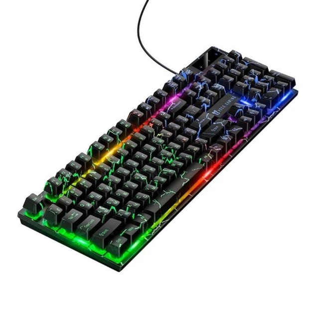 Клавіатура HOCO GM701 Trofeo wired gaming keyboard (Cyrillic version) Black - изображение 5