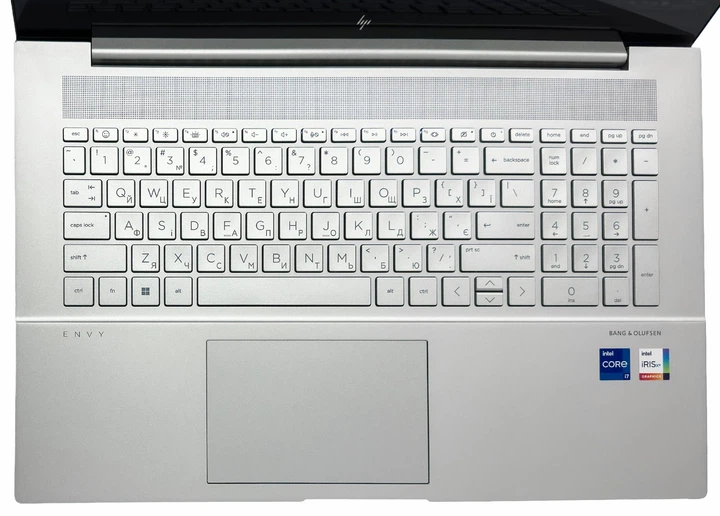 Ноутбук HP Envy 17-cr0013dx: Core i7-1260P / RAM 16 ГБ / SSD 512 ГБ / Intel Iris Xe Graphics / 17.3" IPS, Multi-touch / Б/В - Фото 8 Ноутбук HP Envy 17-cr0013dx: Core i7-1260P / RAM 16 ГБ / SSD 512 ГБ / Intel Iris Xe Graphics / 17.3" IPS, Multi-touch / Б/В - зображення 8