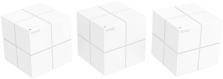 Mesh Wi-Fi система Tenda Nova MW6 / AC1200 / Dual Band White (3 шт.) (102472405) - Уцінка - зображення 2