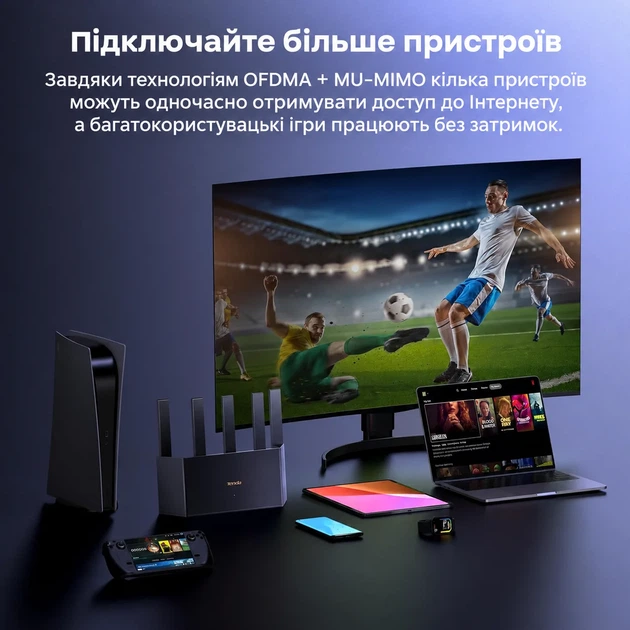 Маршрутизатор Tenda RX12L Pro Wi-Fi 6 Чорний (102452068) - Уцінка - Фото 6 Маршрутизатор Tenda RX12L Pro Wi-Fi 6 Чорний (102452068) - Уцінка - зображення 6
