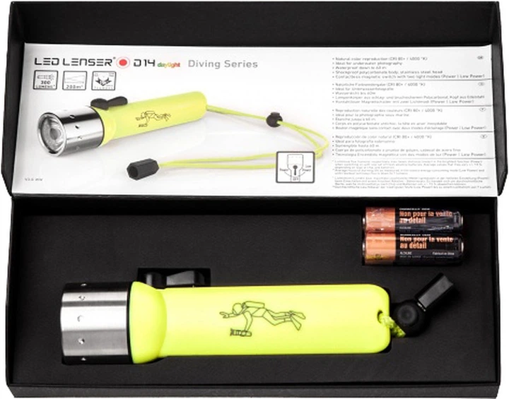 Ліхтар підводний Led Lenser D14 Daylight (9114W) - зображення 5