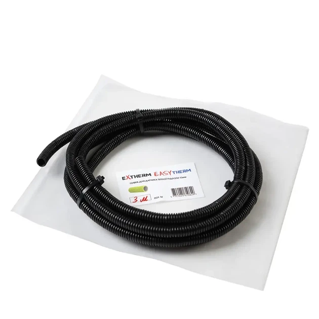 Комплект теплої підлоги EasyTherm 100 Вт 0,5 м² + програмований терморегулятор Castle M6.716 з дисплеєм (EM 0.5) - зображення 9