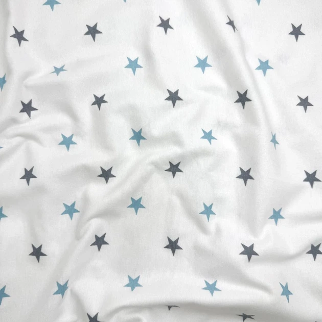 Набор фланелевых пеленок Маленька Соня Soft Stars 90х120 см голубой - Фото 3 Набор фланелевых пеленок Маленька Соня Soft Stars 90х120 см голубой - изображение 3