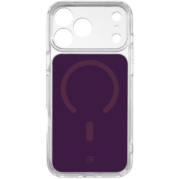 Захисний чохол ArmorStandart Clear Hybrid MagCase для iPhone 18 Pro Max / 17 Pro Max - Dark Cherry - Фото 1 Захисний чохол ArmorStandart Clear Hybrid MagCase для iPhone 18 Pro Max / 17 Pro Max - Dark Cherry - зображення 1