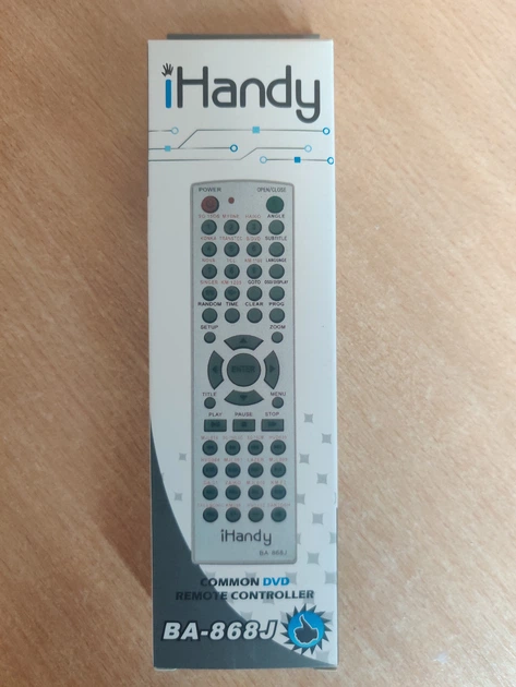 Універсальний пульт iHandy BA-868J для DVD - зображення 3