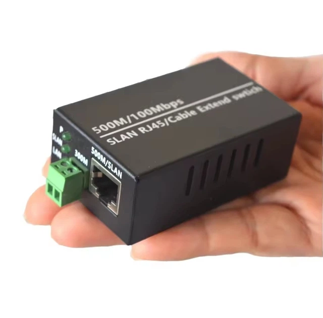 Подовжувач Ethernet TITAK HTA001QX по 2 проводах до 300 м, Cat5e/Cat6 до 500 м, 100 Мбіт/с, комплект 2 шт. - Фото 6 Подовжувач Ethernet TITAK HTA001QX по 2 проводах до 300 м, Cat5e/Cat6 до 500 м, 100 Мбіт/с, комплект 2 шт. - зображення 6