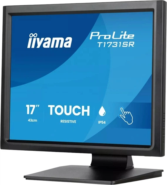 Монітор IIYAMA ProLite T1731SR-B2S 17" TN із сенсорним екраном - зображення 2