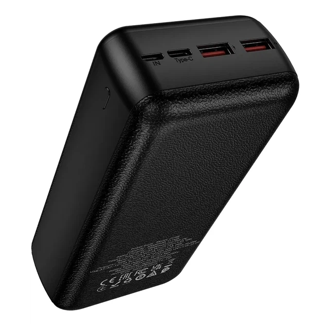 Батарея HOCO J159B Essence 30000mAh 22.5W Black 6942007673594 - Фото 5 Батарея HOCO J159B Essence 30000mAh 22.5W Black 6942007673594 - изображение 5