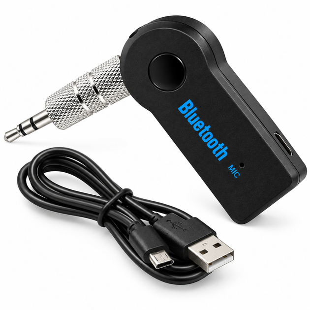Bluetooth-аудиоресивер LV-B01 AUX 3,5 мм с микрофоном - изображение 3