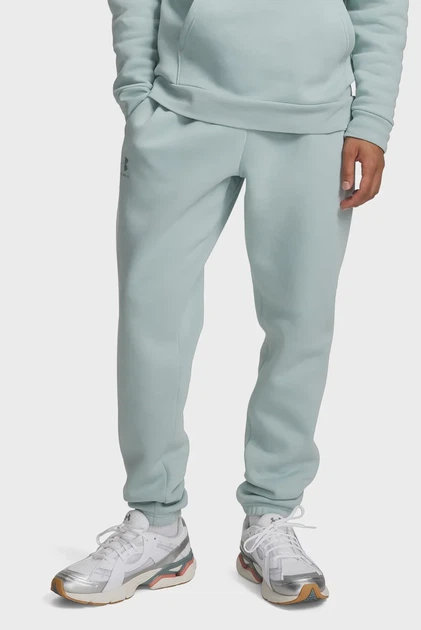Чоловічі м'ятні спортивні штани UA Icon Fleece Jogger Under Armour S 1373882-477 - Фото 1 Чоловічі м'ятні спортивні штани UA Icon Fleece Jogger Under Armour S 1373882-477 - зображення 1