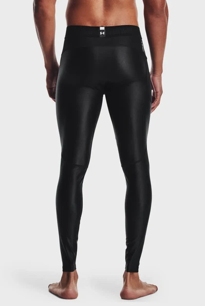 Чоловічі чорні тайтси UA HG IsoChill Leggings Under Armour M 1365226-001 - Фото 3 Чоловічі чорні тайтси UA HG IsoChill Leggings Under Armour M 1365226-001 - изображение 3