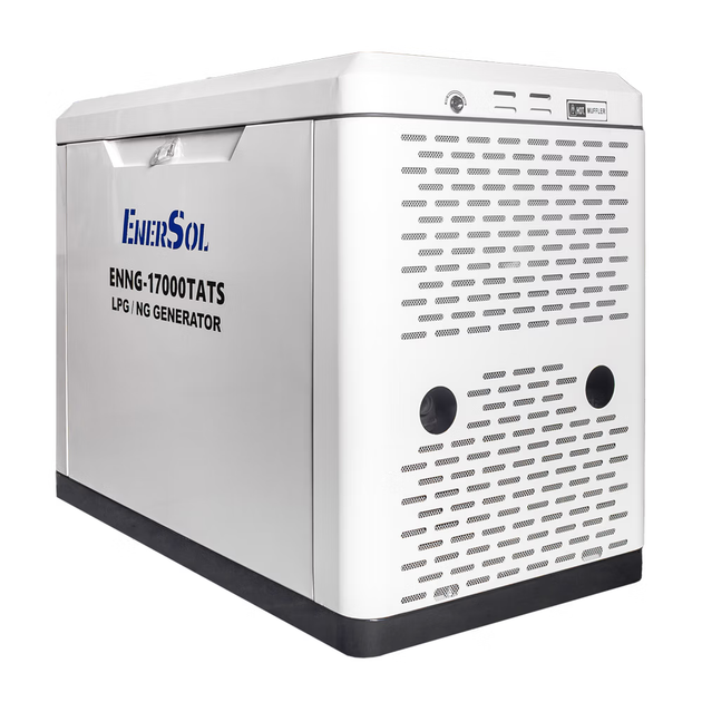 Генератор газовый EnerSol ENNG-17000TATS 400В 17 кВт электростартер White - изображение 9