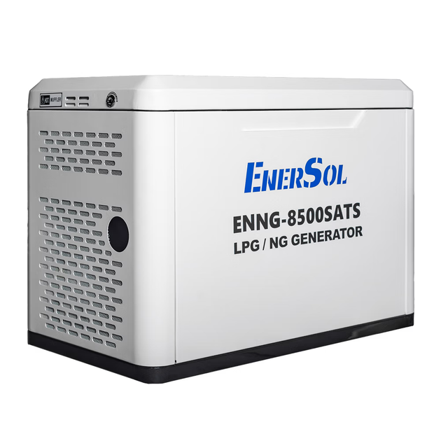 Генератор газовый EnerSol ENNG-8500SATS 230В 8.5 кВт электростартер White - изображение 4