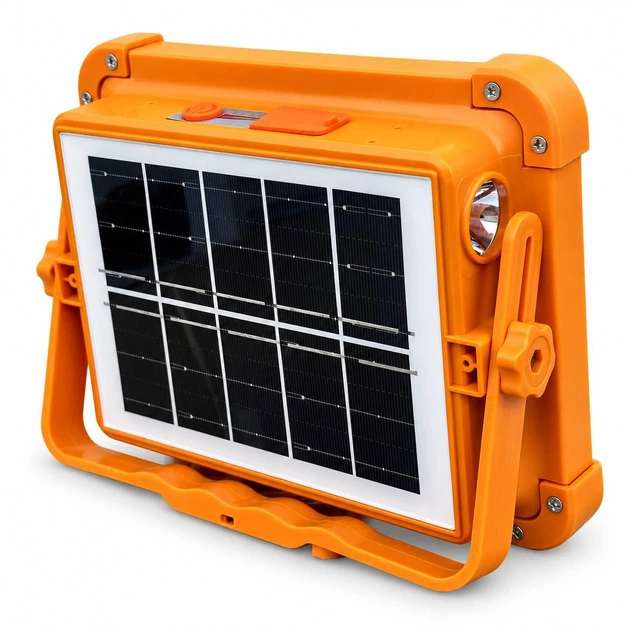 Переносной светодиодный прожектор JING PIN Solar LED Light 336 LED с солнечной зарядкой и USB, IP67 - изображение 10