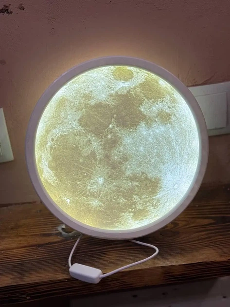 Настенный светильник «Мисяц» 25 см - декоративный LED-ночник - изображение 2