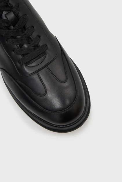 Мужские черные кожаные сникерсы Clark PRPY 44 PRSLT1849M - изображение 2