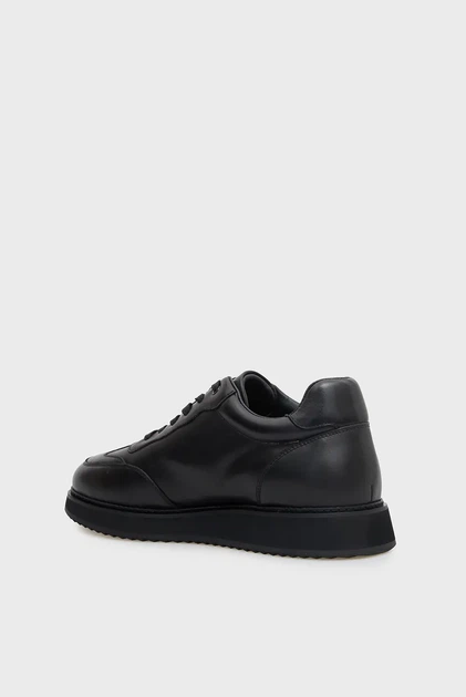 Мужские черные кожаные сникерсы Clark PRPY 44 PRSLT1849M - изображение 5