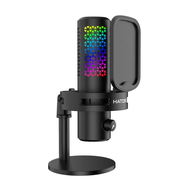 Микрофон Hator Dreamcast X RGB Black (ESS10) - Фото 1 Микрофон Hator Dreamcast X RGB Black (ESS10) - изображение 1