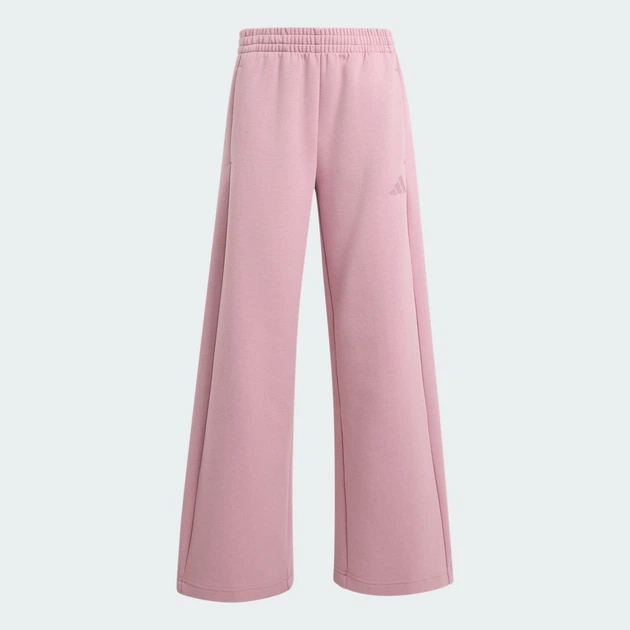 Детские спортивные брюки FUTURE ICONS 3 STRIPES WIDE LEG adidas KQ6159 (140) фиолетовый (4069996591318) - Фото 1 Детские спортивные брюки FUTURE ICONS 3 STRIPES WIDE LEG adidas KQ6159 (140) фиолетовый (4069996591318) - изображение 1