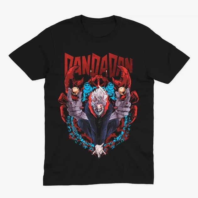 Футболка Dandadan Окарун з золотими кульками Чорний 3XL (kr4-135-black-3XL) - Фото 1 Футболка Dandadan Окарун з золотими кульками Чорний 3XL (kr4-135-black-3XL) - зображення 1