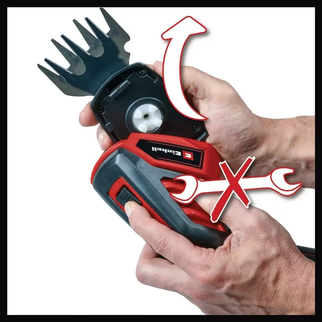 Ножницы аккумуляторные Einhell GC-CG 3,6/70 Li WT - Фото 4 Ножницы аккумуляторные Einhell GC-CG 3,6/70 Li WT - изображение 4