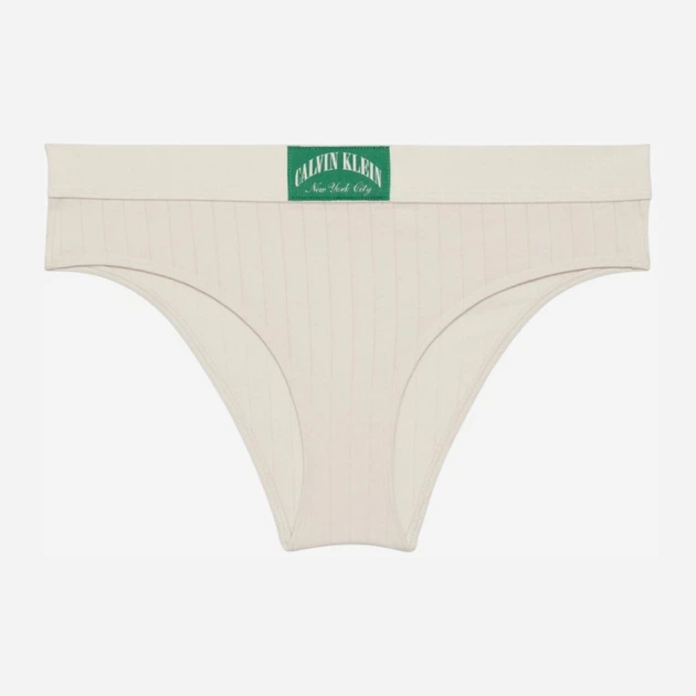 Комплект женского белья (бюстгальтер + трусики слип) хлопковый Calvin Klein 619293290 XS Молочный (1162884487) - изображение 10