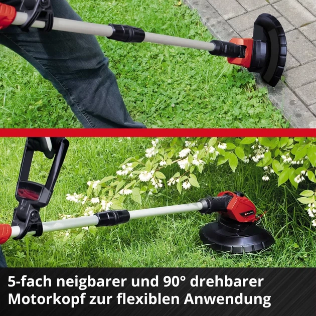 Тример акумуляторний Einhell GE-CT 18 Li-Solo - зображення 7