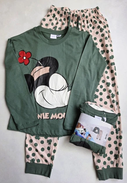 Детская пижама с длинным рукавом Disney Minnie 122-128 см для девочек 010536 - Фото 1 Детская пижама с длинным рукавом Disney Minnie 122-128 см для девочек 010536 - изображение 1