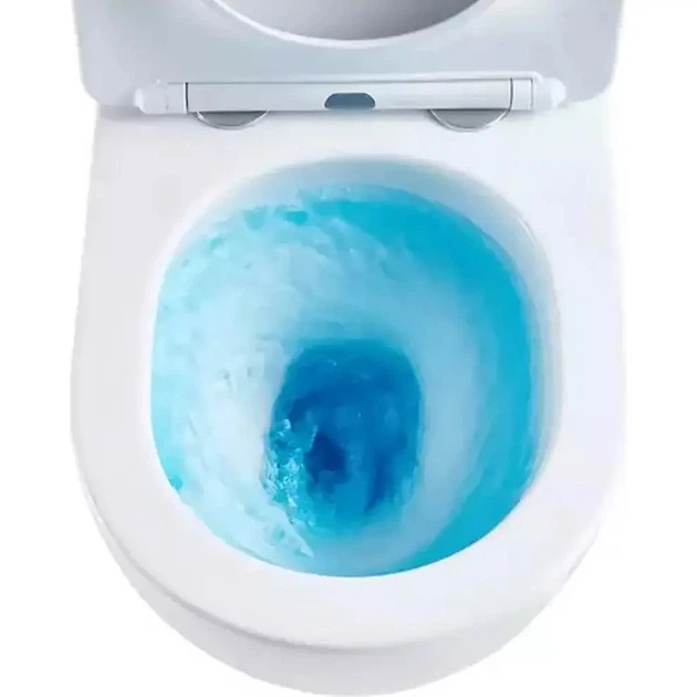 Унітаз компакт Devit Calma Vortex Flush 625x385 безобідковий (DFL0460211W) - изображение 2