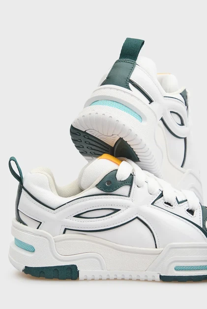 Білі шкіряні кросівки UA HB-LO-WHT Under Armour 5/6.5 6005922-108 - Фото 2 Білі шкіряні кросівки UA HB-LO-WHT Under Armour 5/6.5 6005922-108 - изображение 2