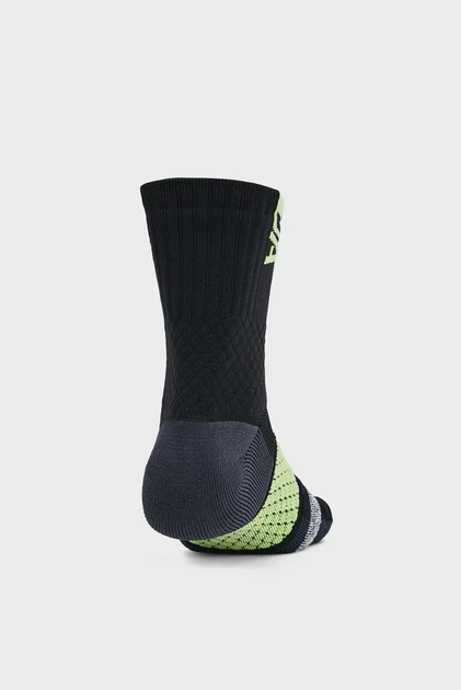 Чорні шкарпетки UA AD Playmaker 1pk Mid Under Armour XL 1376229-002 - изображение 3