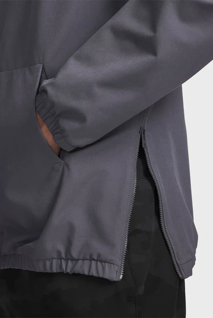 Чоловічий темно-сірий анорак UA Unstoppable Wvn Hoodie Under Armour M 6003864-025 - Фото 3 Чоловічий темно-сірий анорак UA Unstoppable Wvn Hoodie Under Armour M 6003864-025 - изображение 3