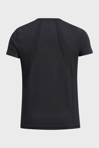 Жіноча чорна футболка Vanish Seamless Loose SS Under Armour XS 1384406-001 - Фото 4 Жіноча чорна футболка Vanish Seamless Loose SS Under Armour XS 1384406-001 - зображення 4