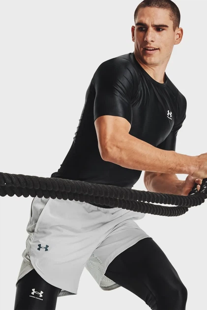 Чоловіча чорна футболка UA HG IsoChill Comp SS Under Armour XXL 1365229-001 - зображення 4